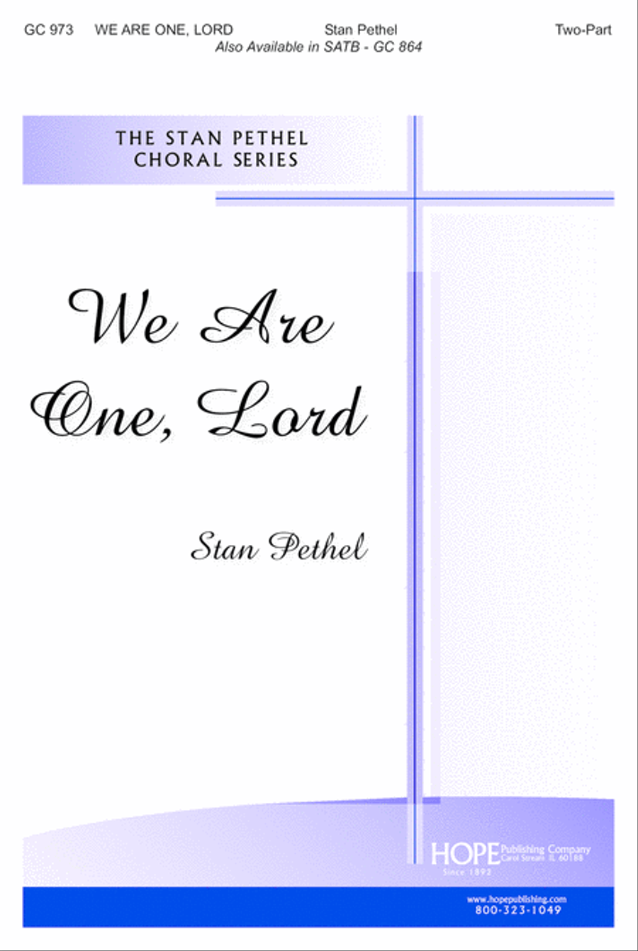 We Are One, Lord We Are One, Lord 4-Part scores gallery preview page 2