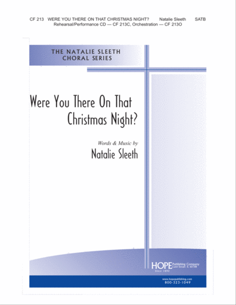 Were You There on That Christmas Night? 4-Part scores gallery preview page 2