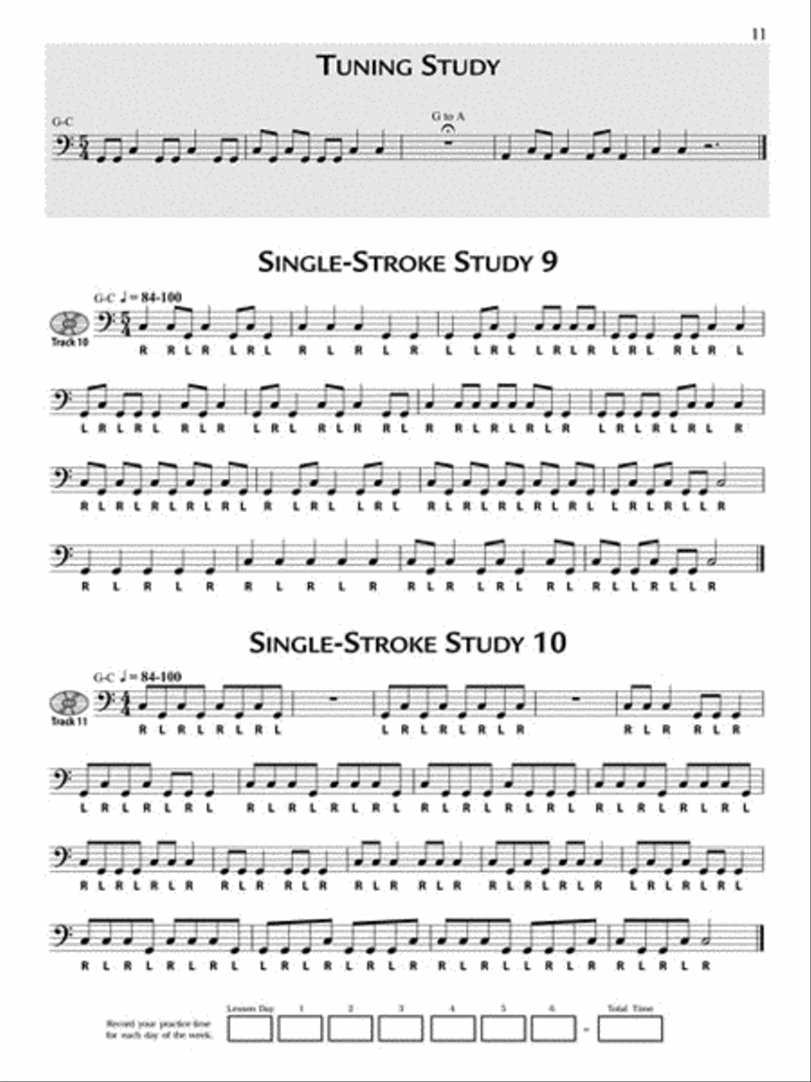 Primary Handbook for Timpani Percussion scores gallery preview page 2