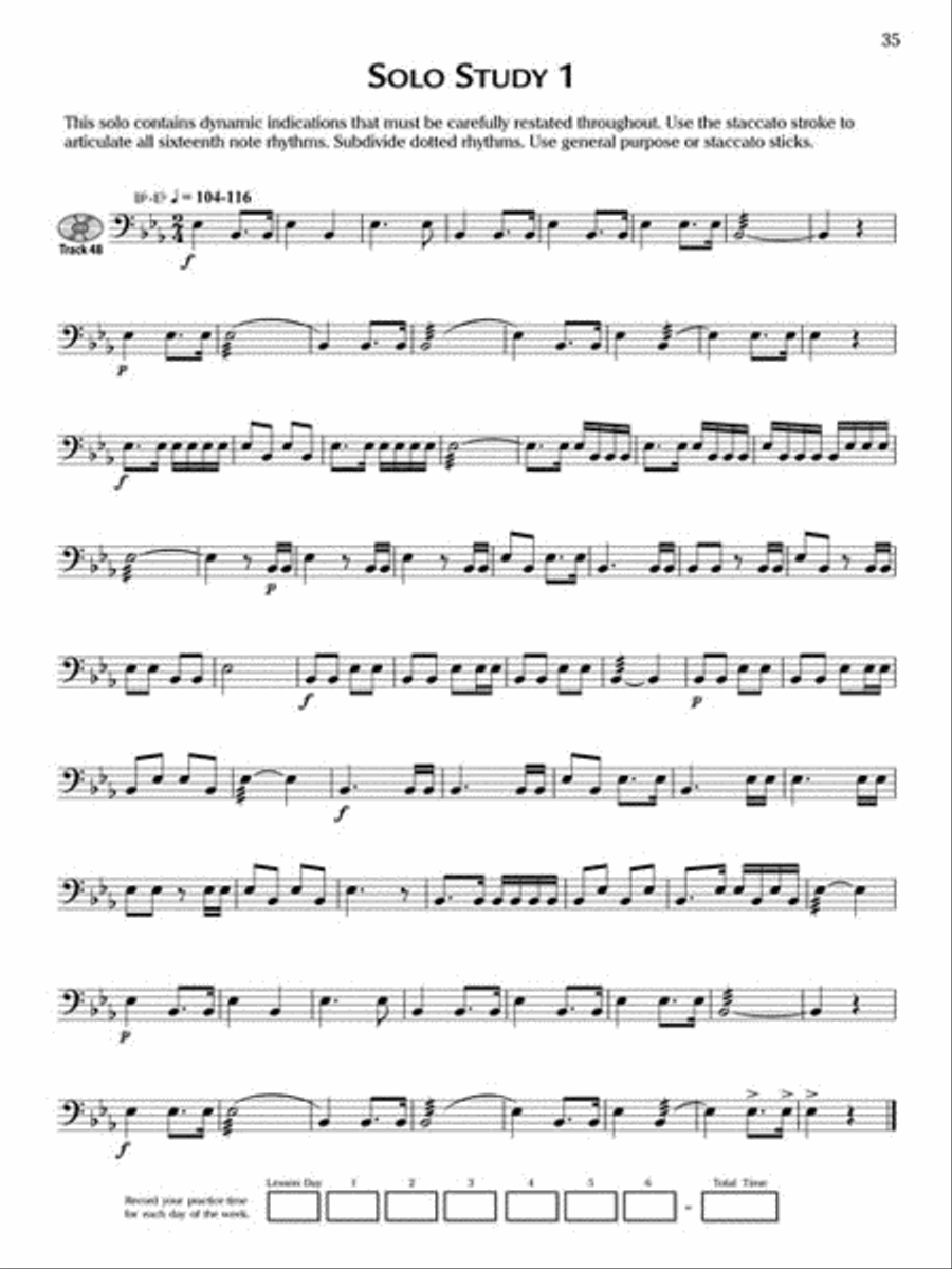 Primary Handbook for Timpani Percussion scores gallery preview page 3
