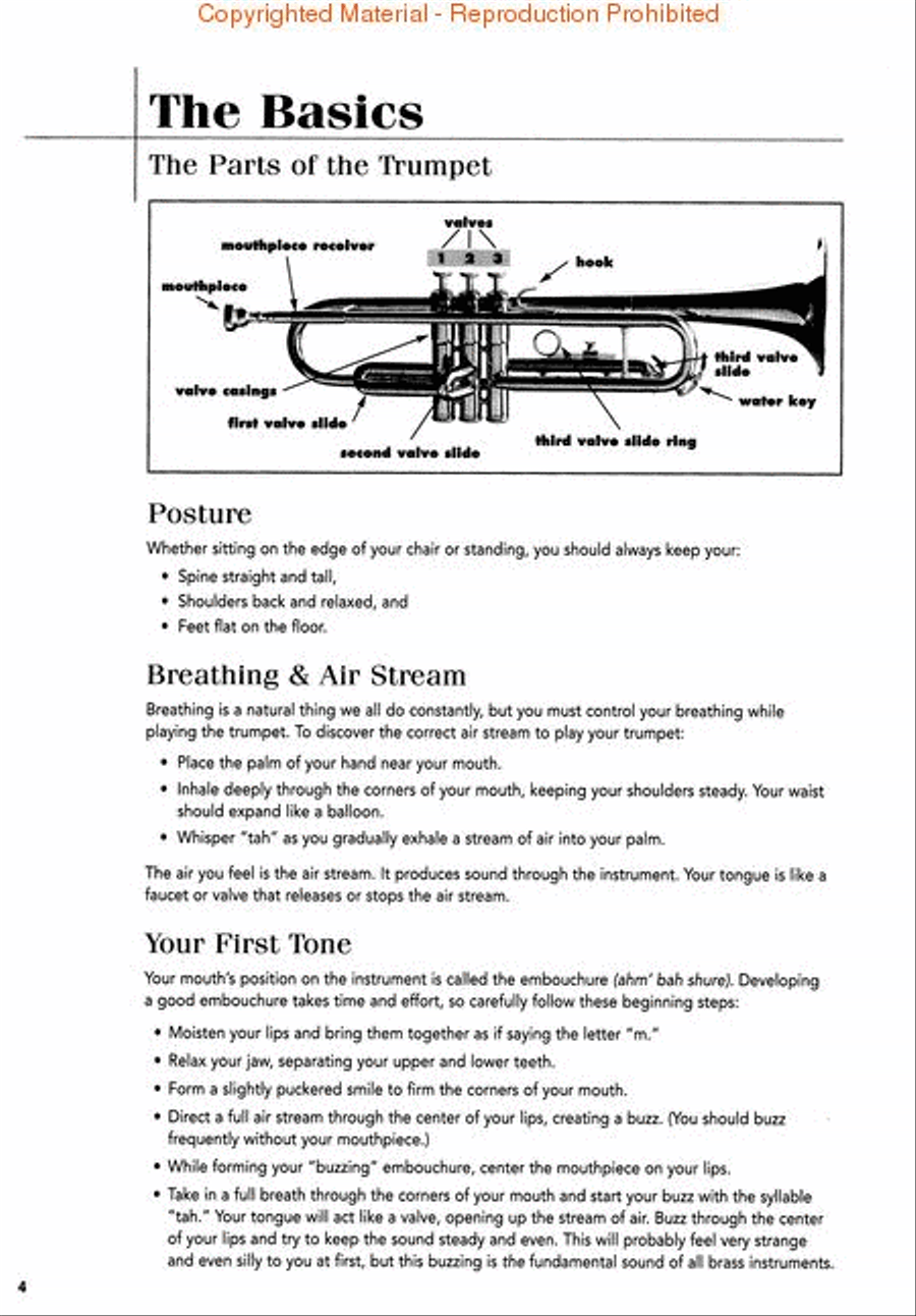 Play Trumpet Today! Beginner's Pack Trumpet Solo scores gallery preview page 2