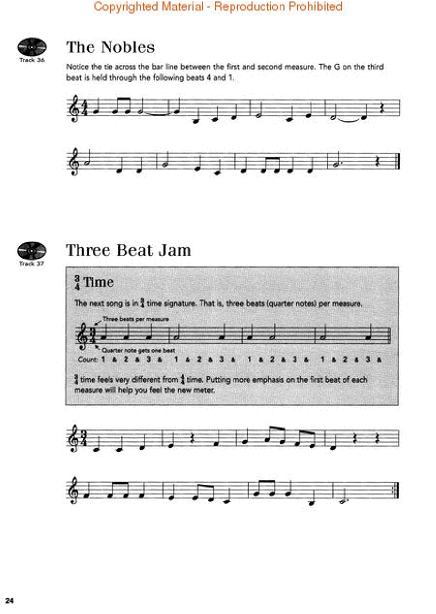 Play Trumpet Today! Beginner's Pack Trumpet Solo scores gallery preview page 4