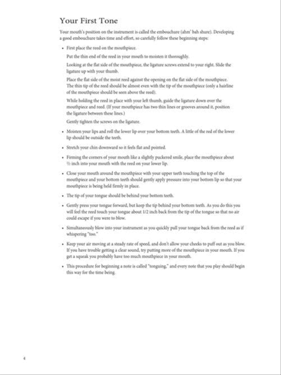 Play Clarinet Today! Beginner's Pack Clarinet Solo scores gallery preview page 5