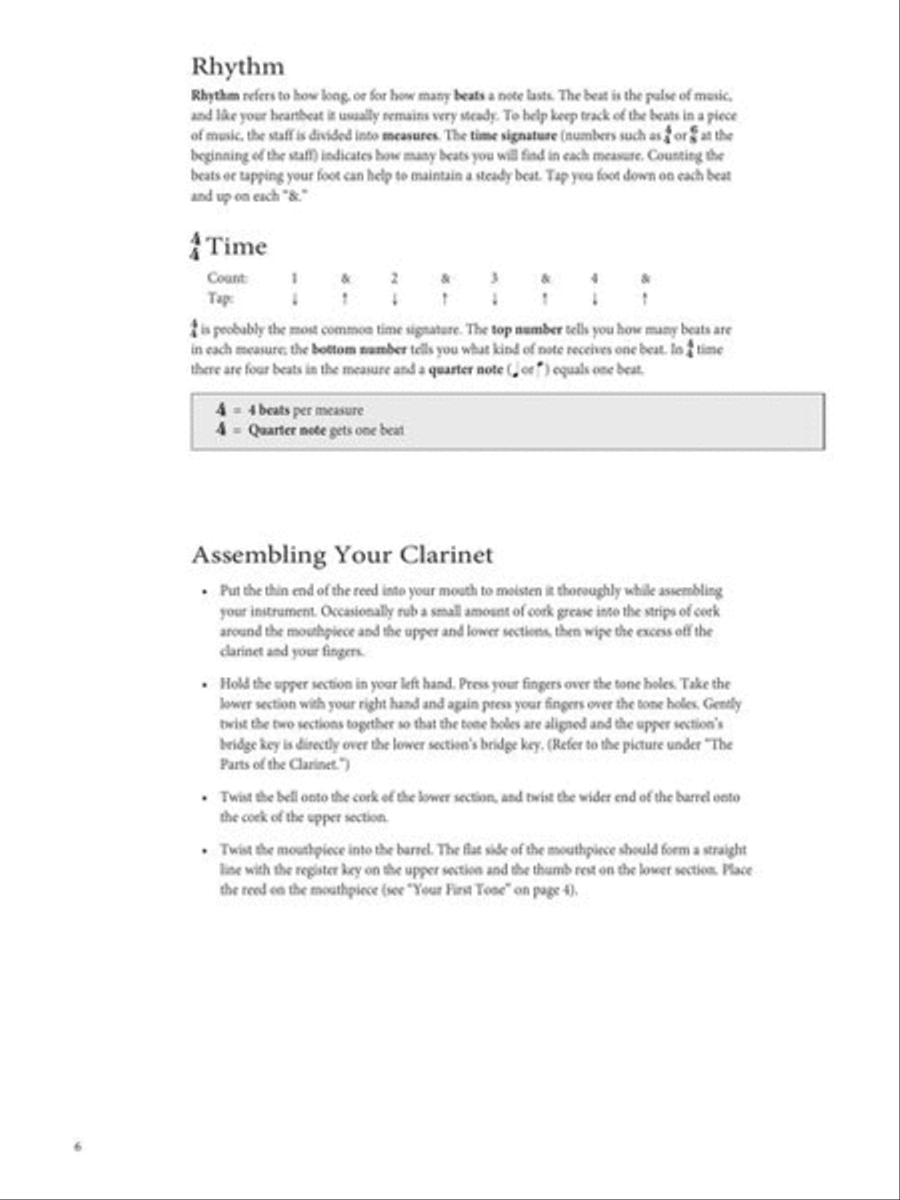 Play Clarinet Today! Beginner's Pack Clarinet Solo scores gallery preview page 6