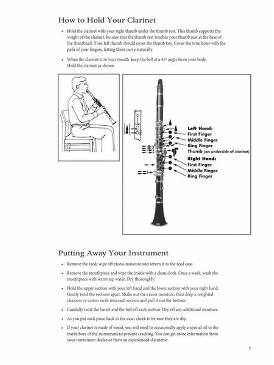 Play Clarinet Today! Beginner's Pack Clarinet Solo scores gallery preview page 7