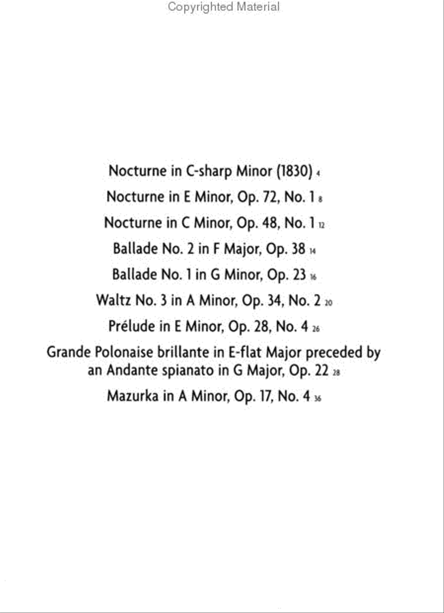 Music From And Inspired By The Pianist Piano Solo scores gallery preview page 2