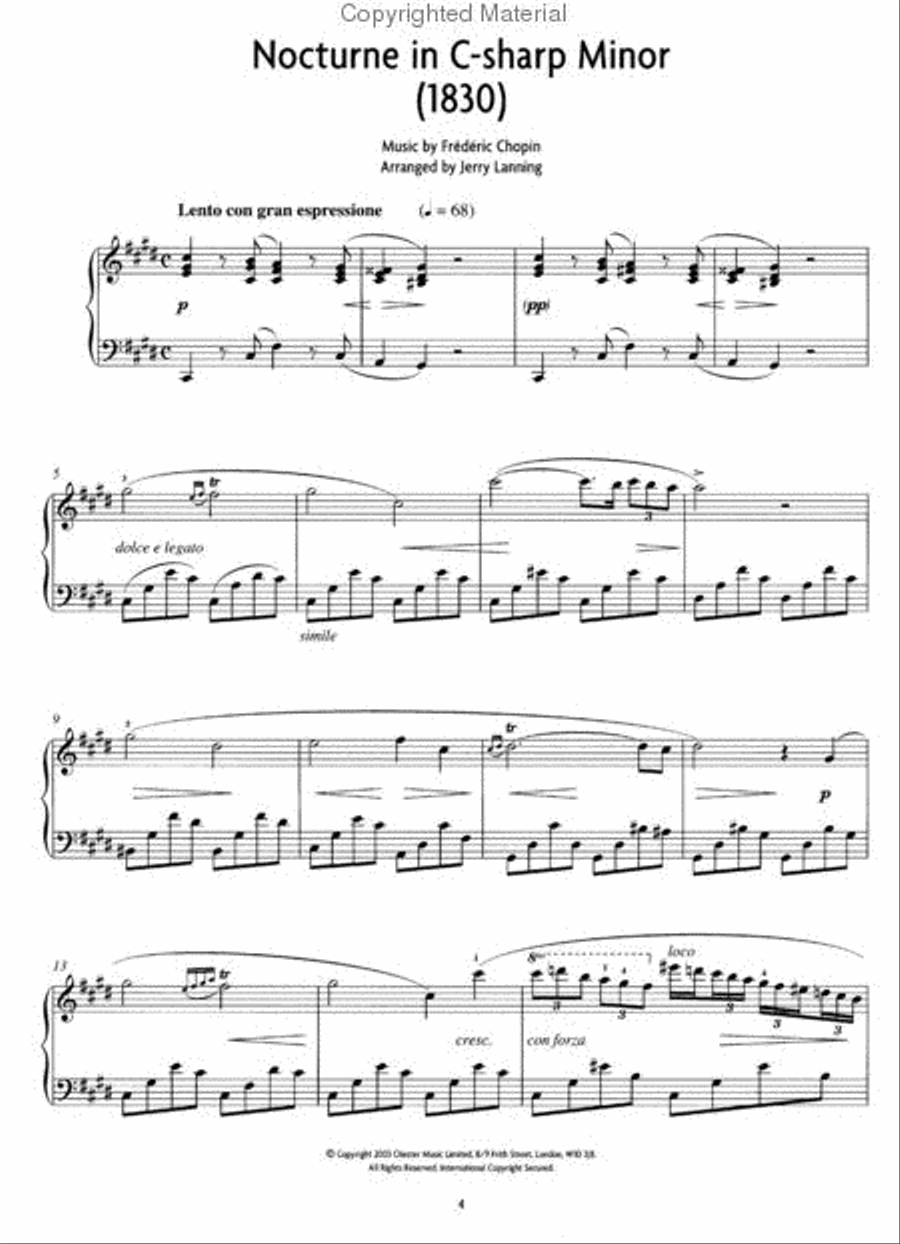 Music From And Inspired By The Pianist Piano Solo scores gallery preview page 3