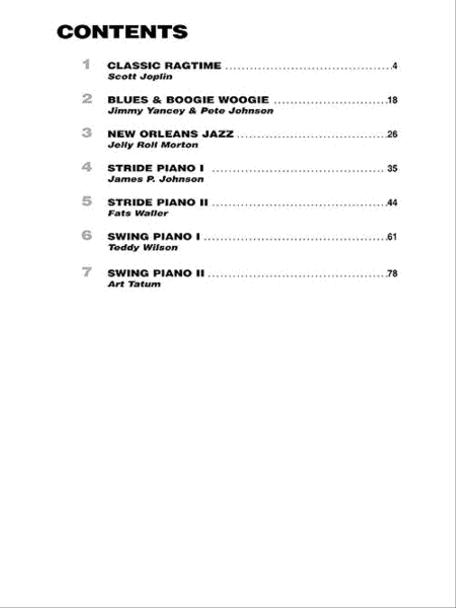 Stride & Swing Piano Stride & Swing Piano Piano Method scores gallery preview page 4