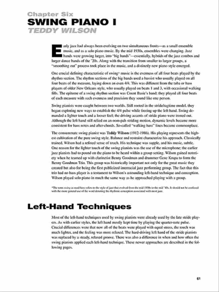 Stride & Swing Piano Stride & Swing Piano Piano Method scores gallery preview page 6