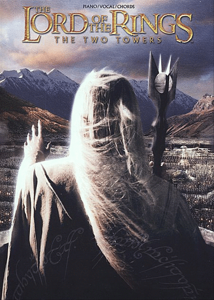 The Lord of the Rings The Two Towers Piano, Vocal, Guitar scores gallery preview page 1