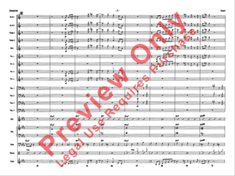 Misty Misty Jazz Ensemble scores gallery preview page 12