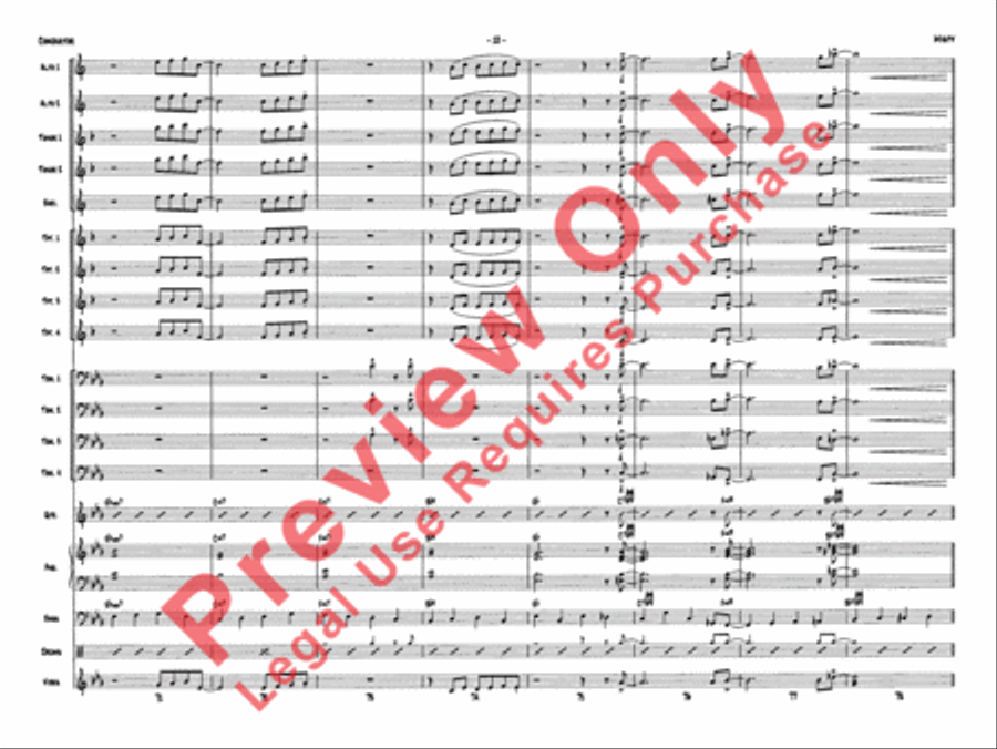 Misty Misty Jazz Ensemble scores gallery preview page 13
