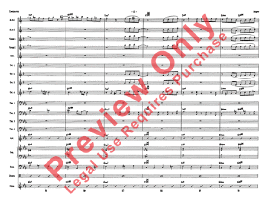 Misty Misty Jazz Ensemble scores gallery preview page 15