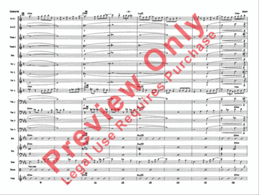 Misty Misty Jazz Ensemble scores gallery preview page 17