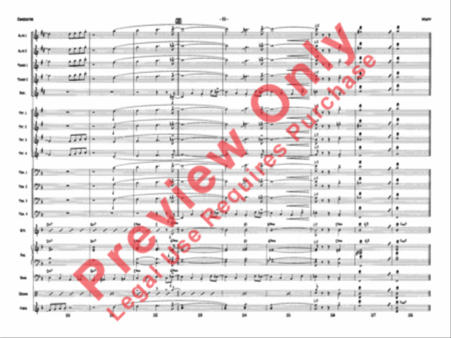 Misty Misty Jazz Ensemble scores gallery preview page 23