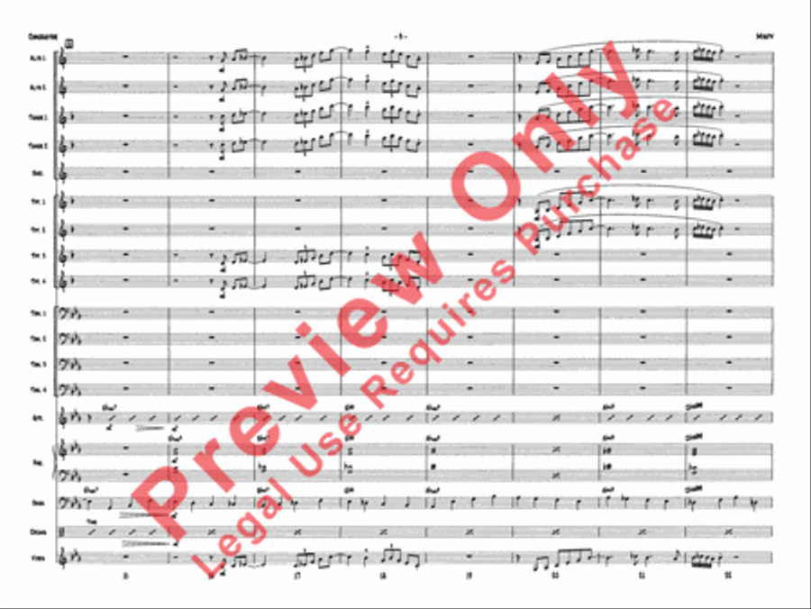Misty Misty Jazz Ensemble scores gallery preview page 6