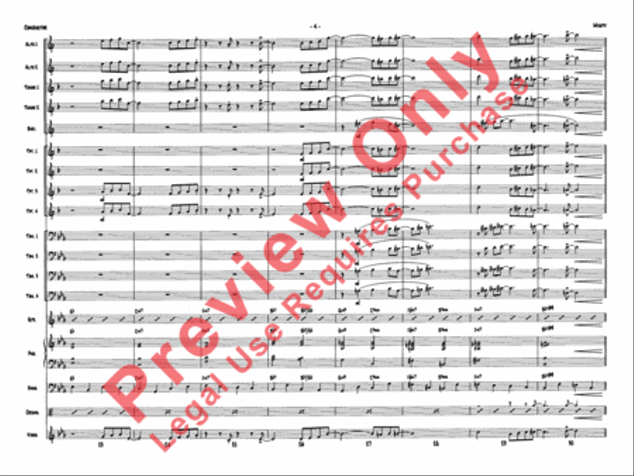Misty Misty Jazz Ensemble scores gallery preview page 7