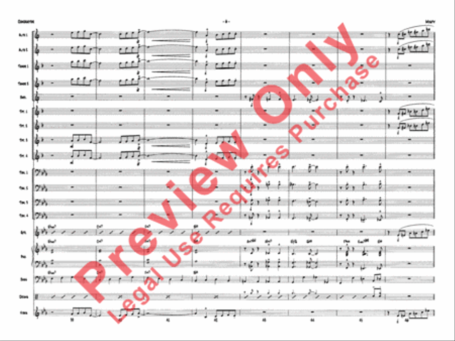 Misty Misty Jazz Ensemble scores gallery preview page 9