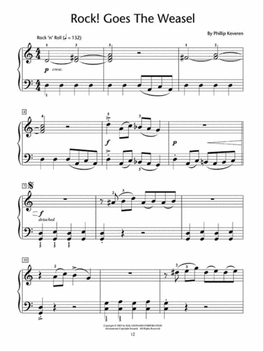 Shifty-Eyed Blues Shifty-Eyed Blues Piano Method scores gallery preview page 6