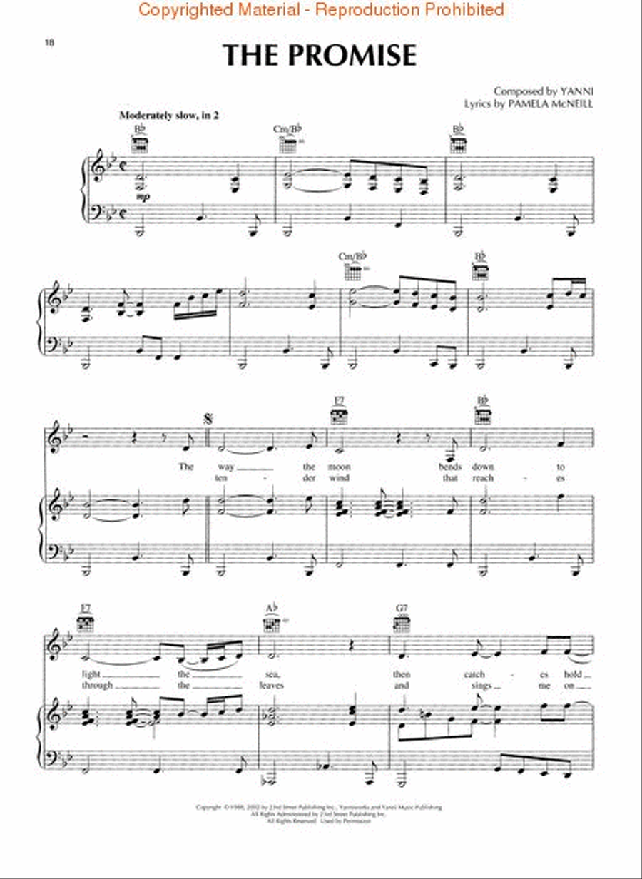 Yanni – Ethnicity Piano Solo scores gallery preview page 4