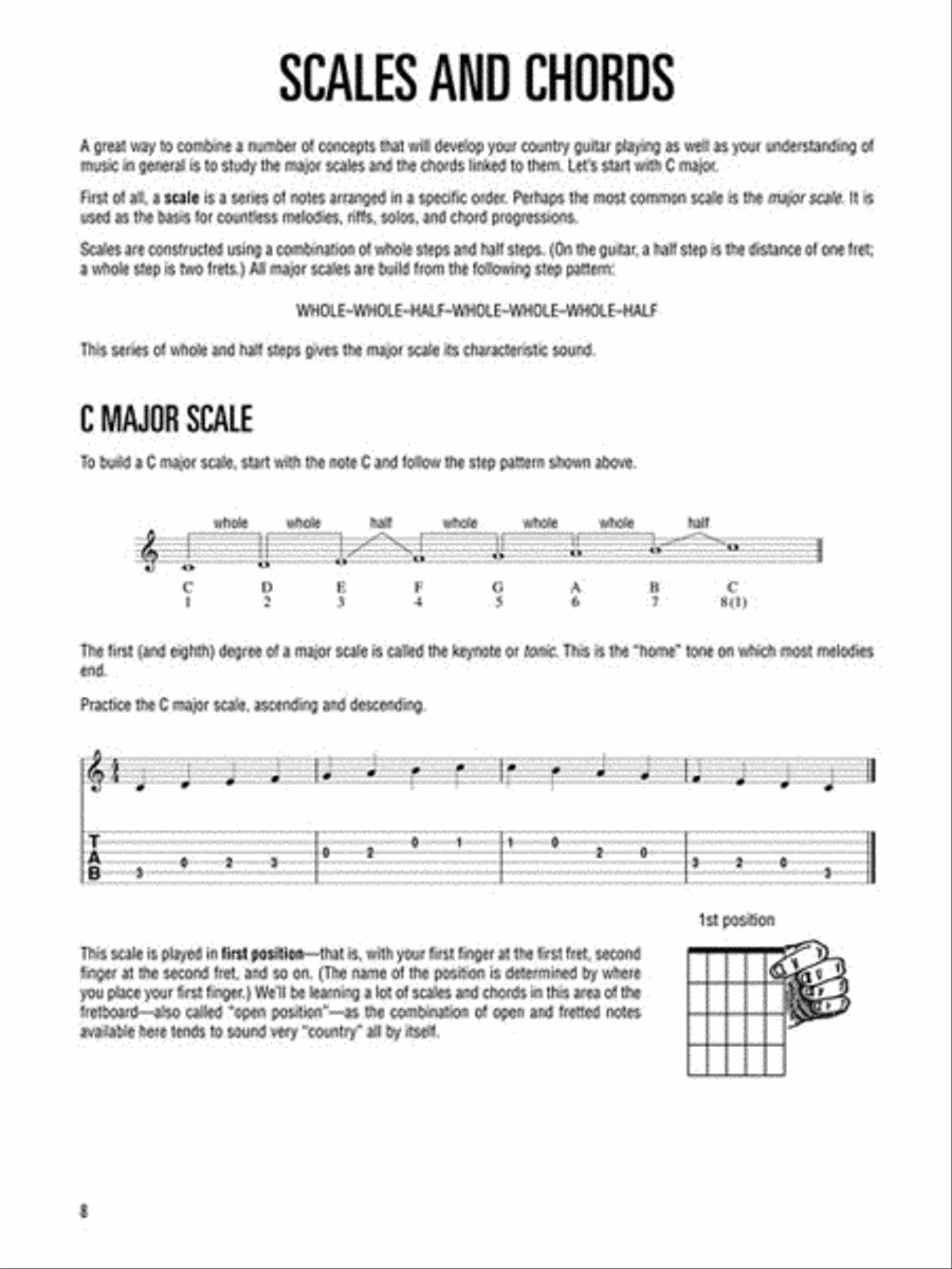 Hal Leonard Country Guitar Method Electric Guitar scores gallery preview page 3