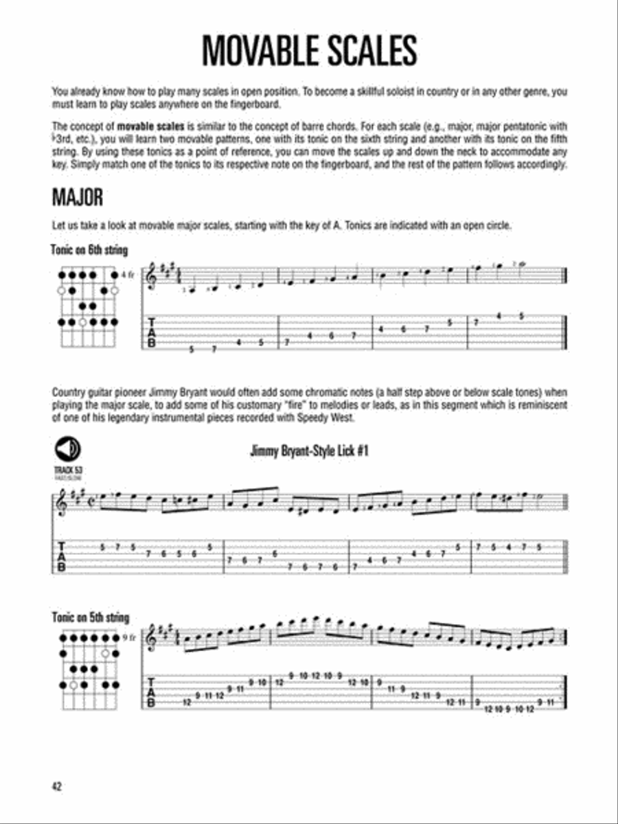 Hal Leonard Country Guitar Method Electric Guitar scores gallery preview page 6