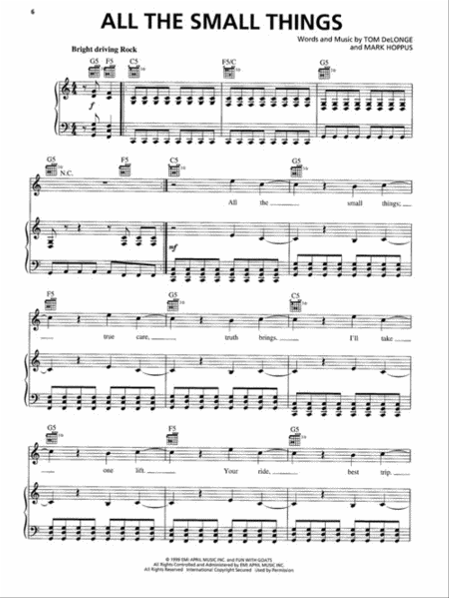 Selections from MTV's 100 Greatest Pop Songs Piano, Vocal, Guitar scores gallery preview page 3