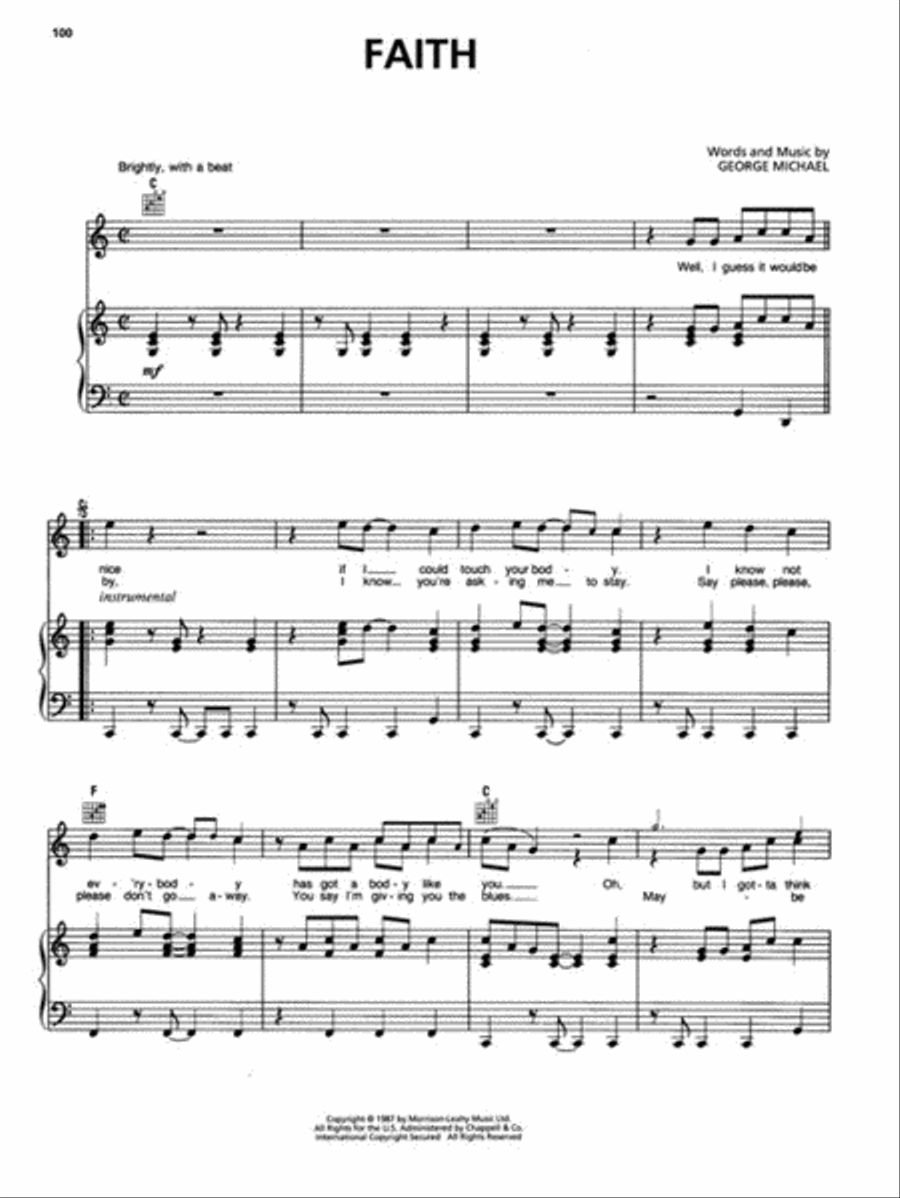 Selections from MTV's 100 Greatest Pop Songs Piano, Vocal, Guitar scores gallery preview page 4