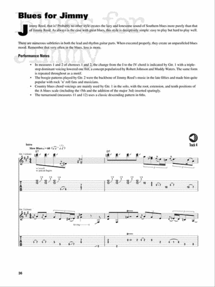 Classic Guitar Styles of Duke Robillard Electric Guitar scores gallery preview page 5