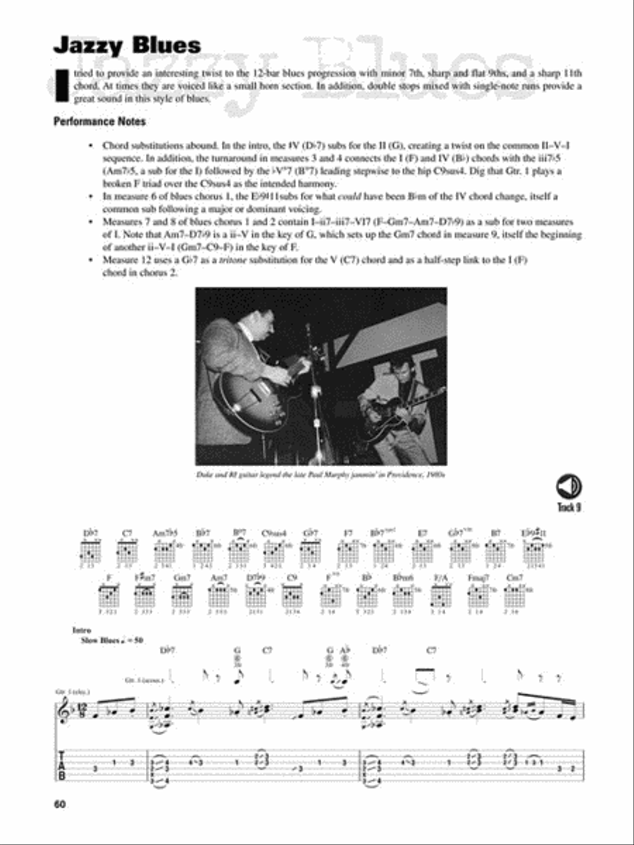 Classic Guitar Styles of Duke Robillard Electric Guitar scores gallery preview page 6