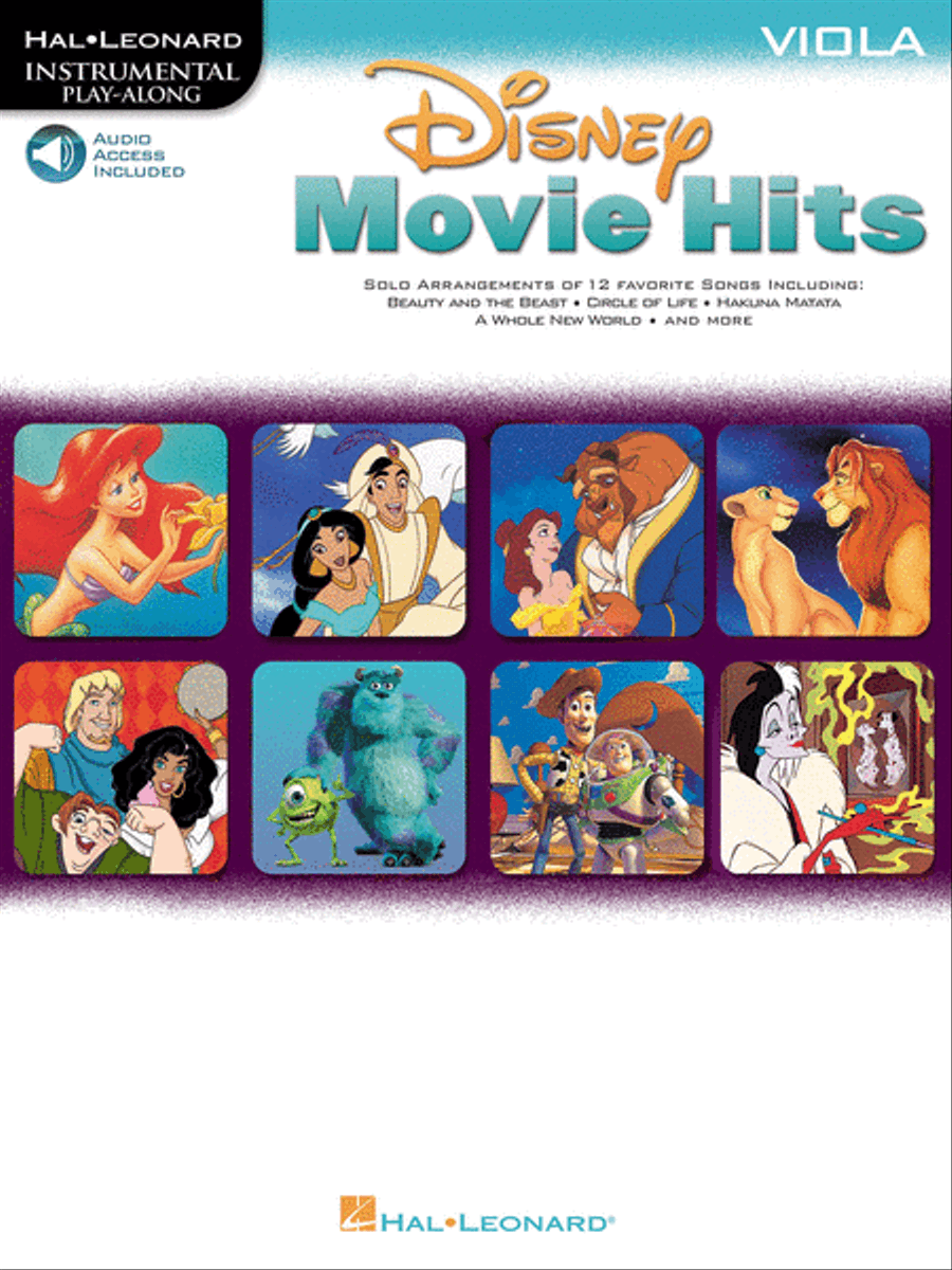 Disney Movie Hits for Viola Viola scores gallery preview page 1