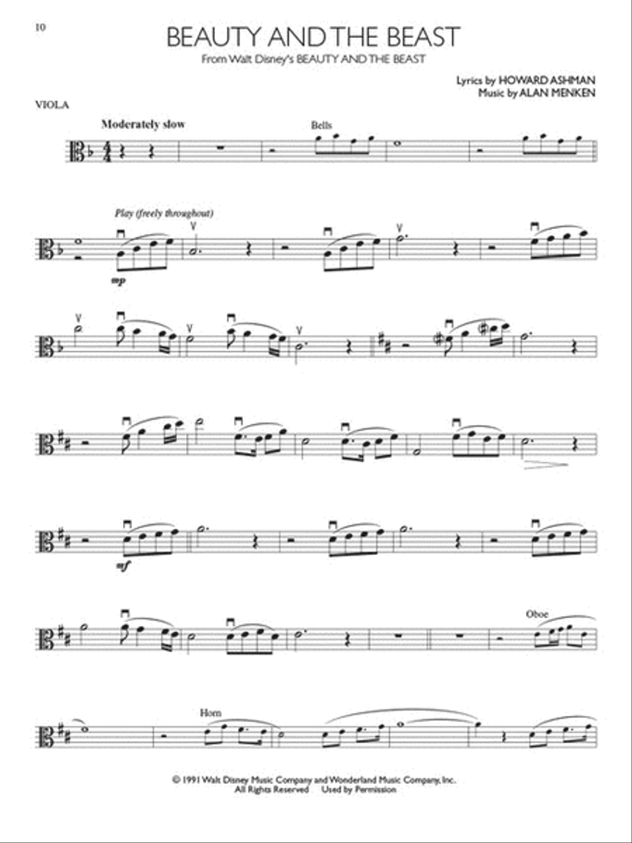 Disney Movie Hits for Viola Viola scores gallery preview page 5