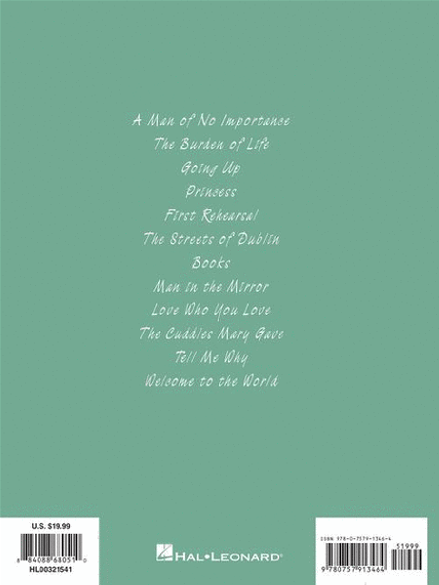 A Man of No Importance Piano, Vocal, Guitar scores gallery preview page 8
