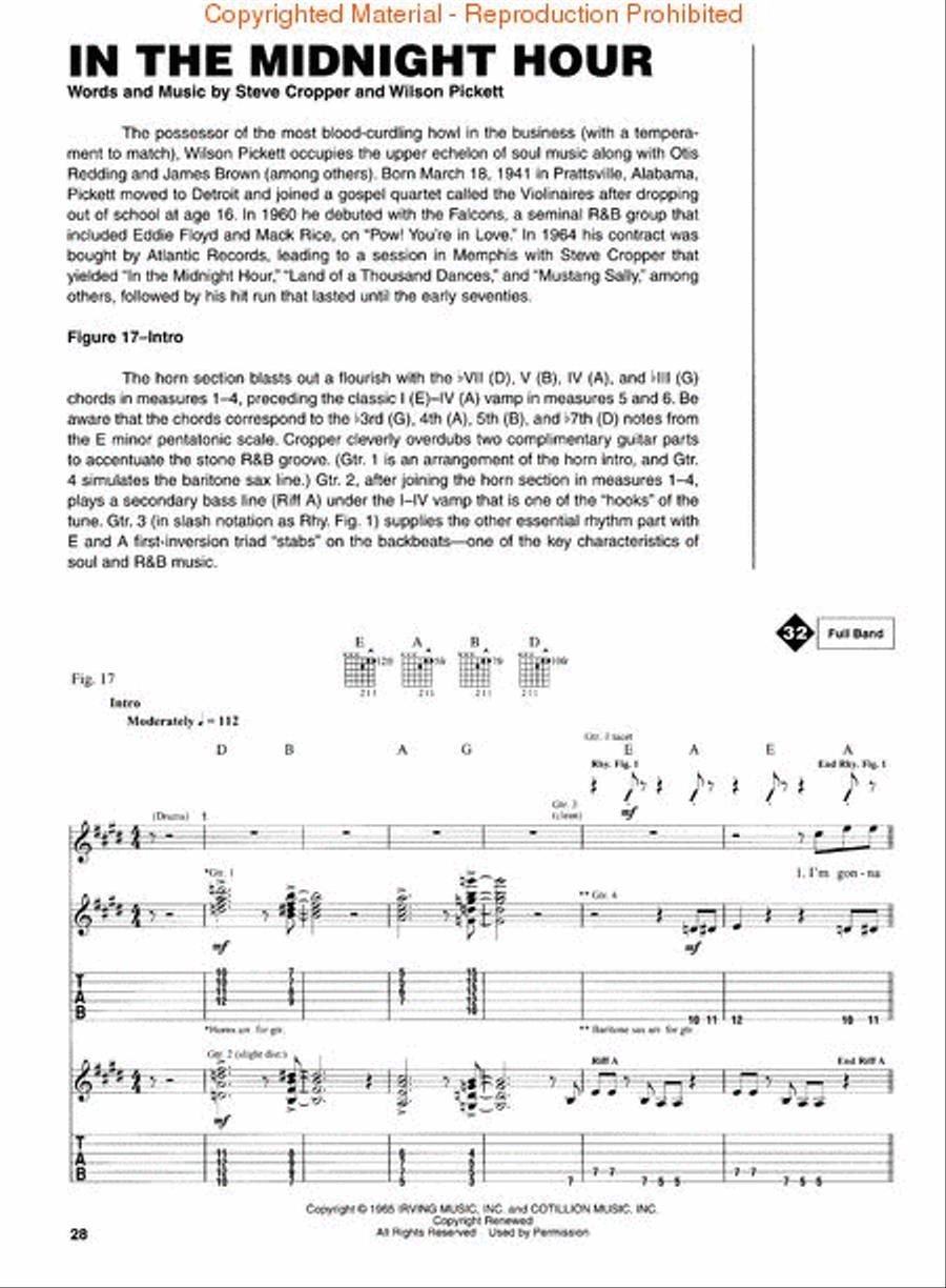 The Best of Soul Guitar Electric Guitar scores gallery preview page 3