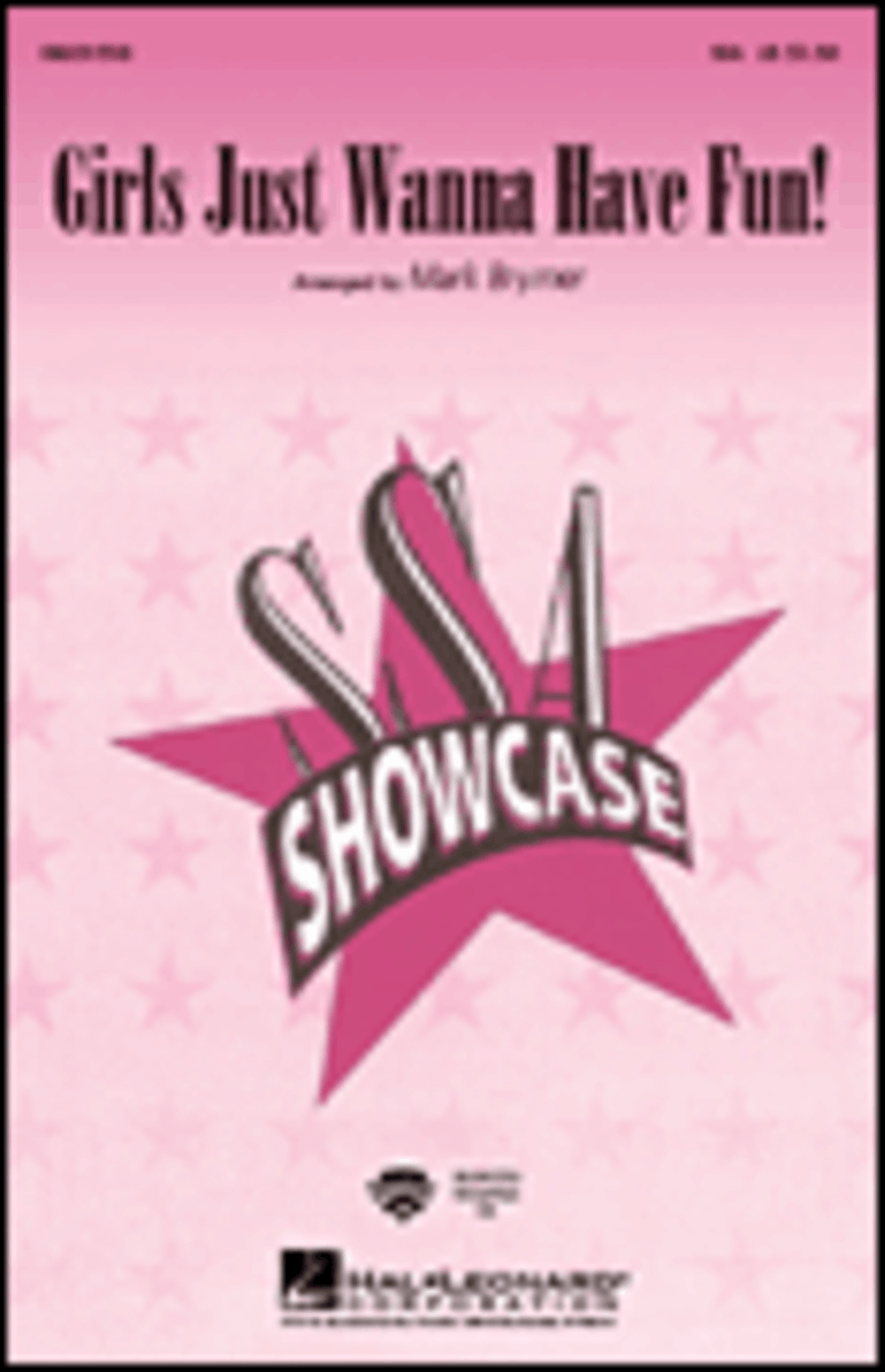 Girls Just Wanna Have Fun Show Choir scores gallery preview page 1
