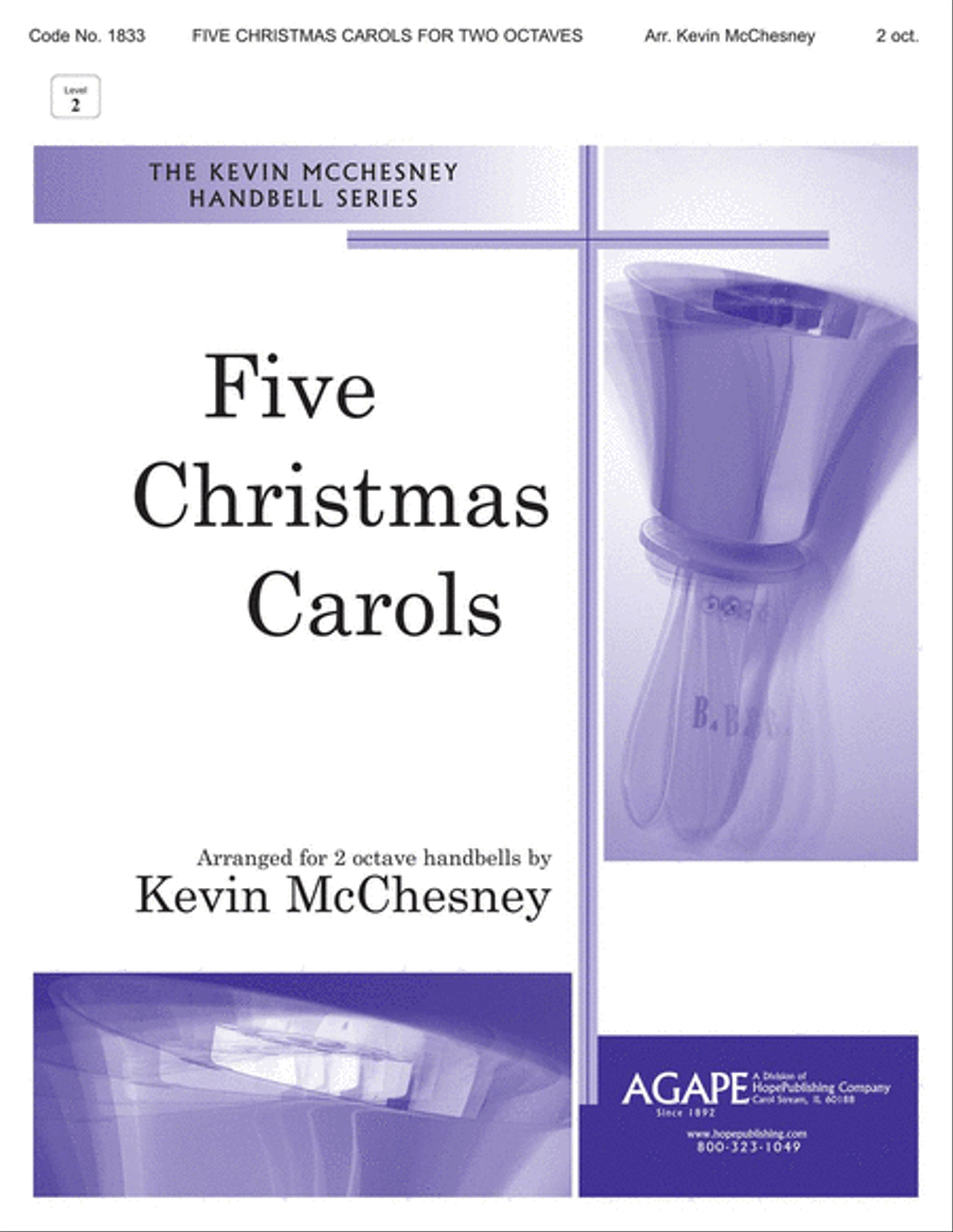 Five Christmas Carols for Two Octaves 2-Octaves scores gallery preview page 1