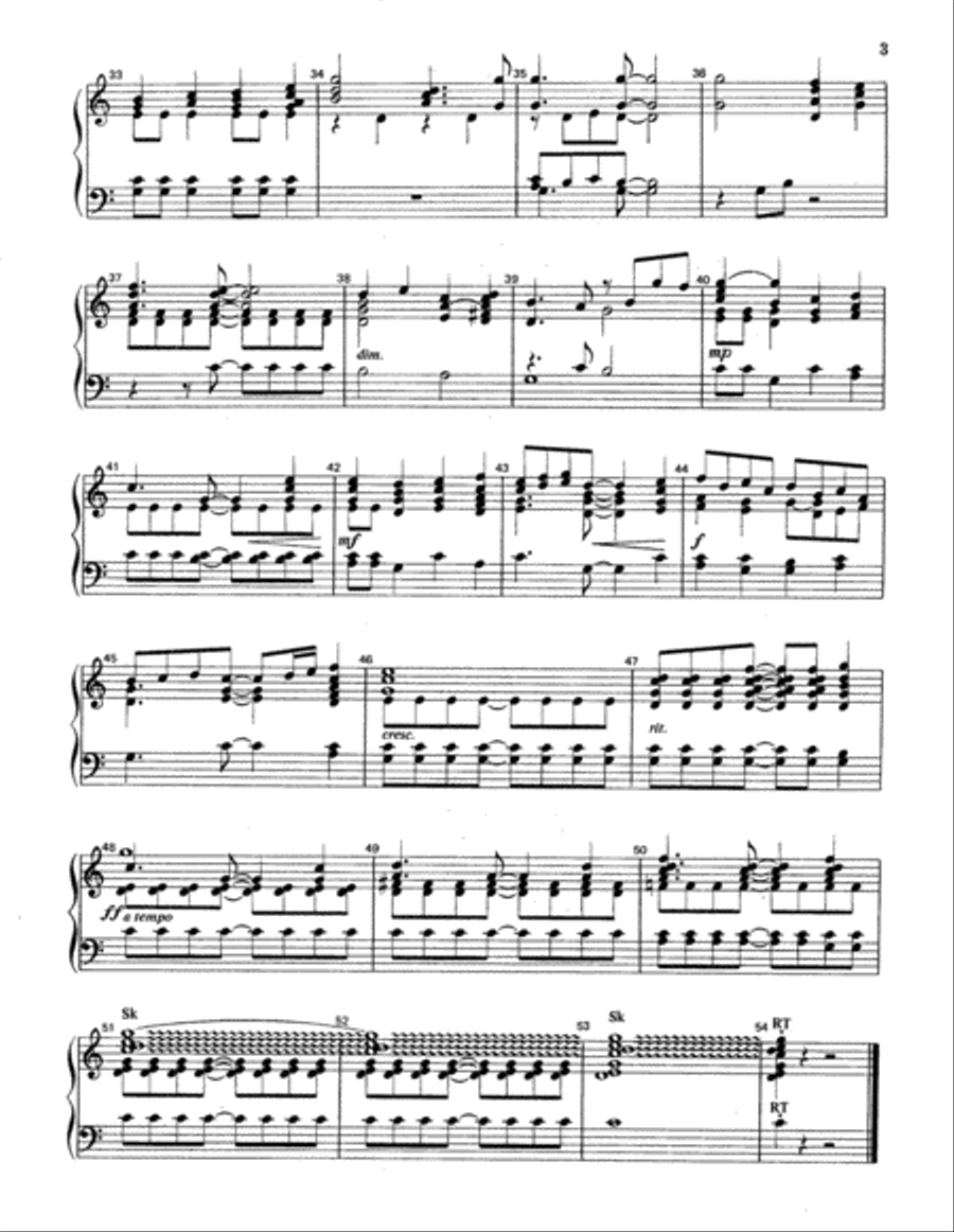 Five Christmas Carols for Two Octaves 2-Octaves scores gallery preview page 5