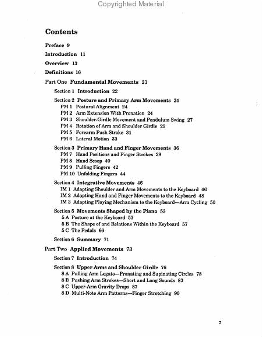 Mastering Piano Technique Piano Method scores gallery preview page 2