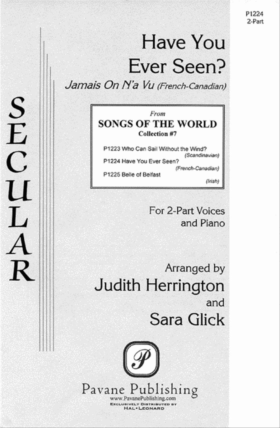 Have You Ever Seen? Have You Ever Seen? 2-Part scores gallery preview page 1
