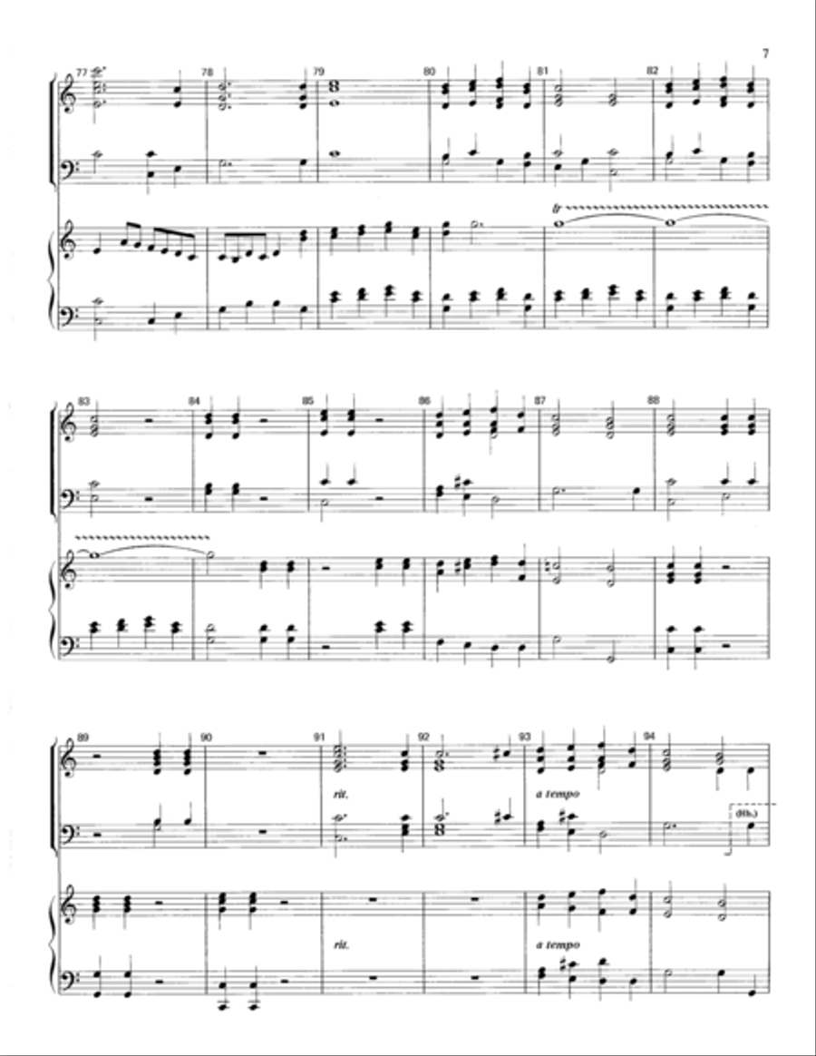 The Heavens Are Telling The Heavens Are Telling 3-Octaves scores gallery preview page 18