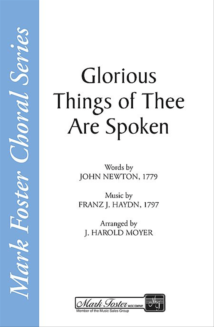 Glorious Things of Thee Are Spoken TTBB scores gallery preview page 1