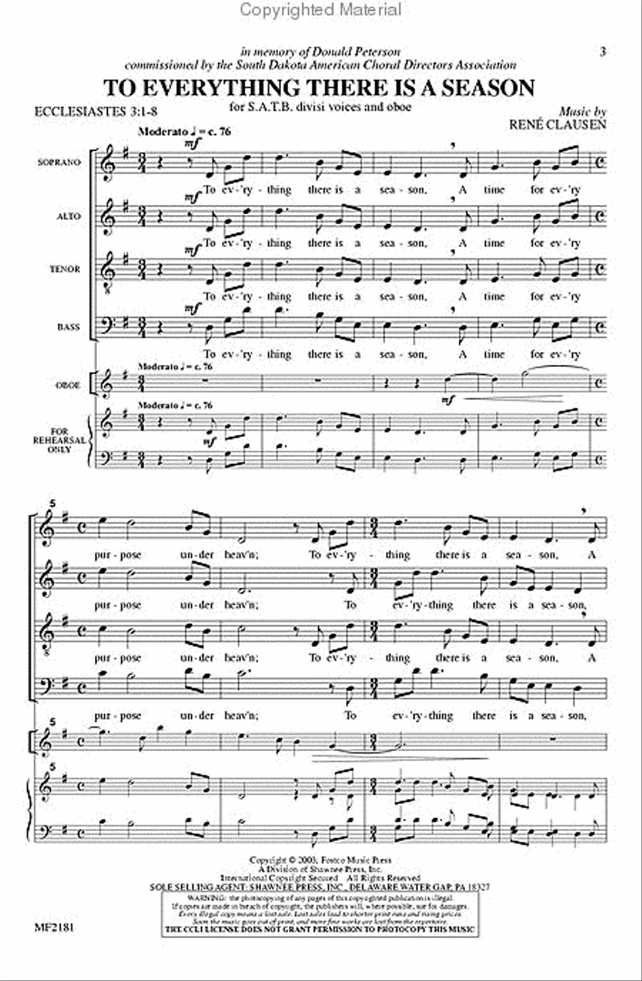 To Everything There Is a Season 4-Part scores gallery preview page 2