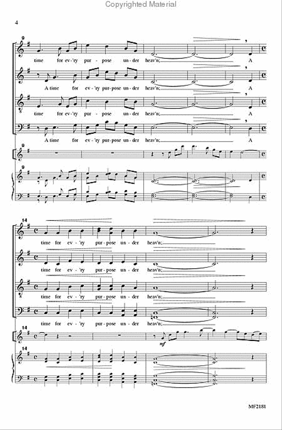 To Everything There Is a Season 4-Part scores gallery preview page 3
