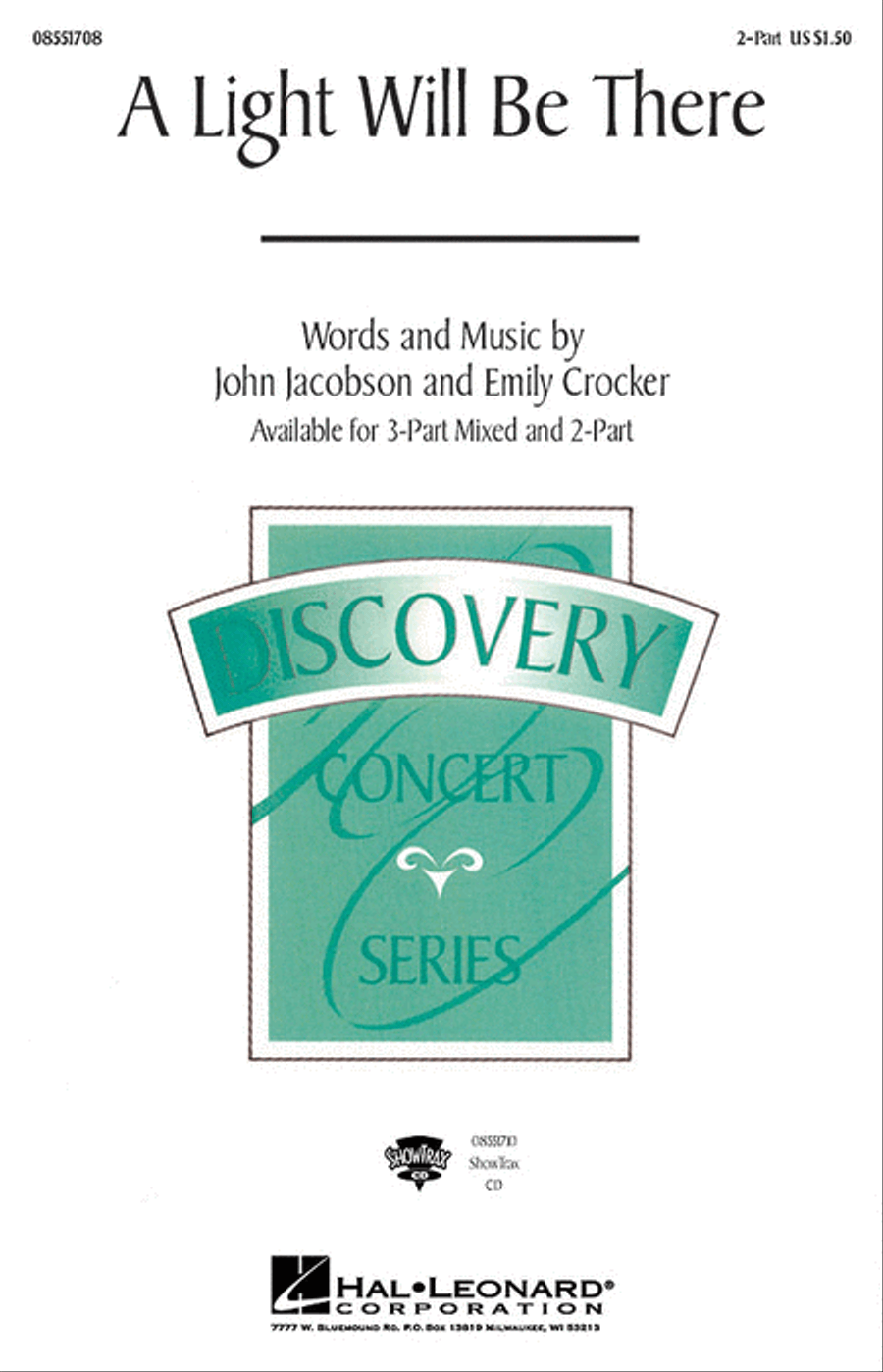 A Light Will Be There A Light Will Be There 2-Part scores gallery preview page 1