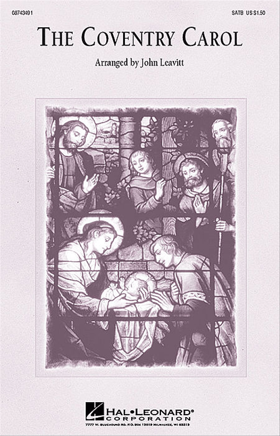 The Coventry Carol The Coventry Carol 3-Part scores gallery preview page 1