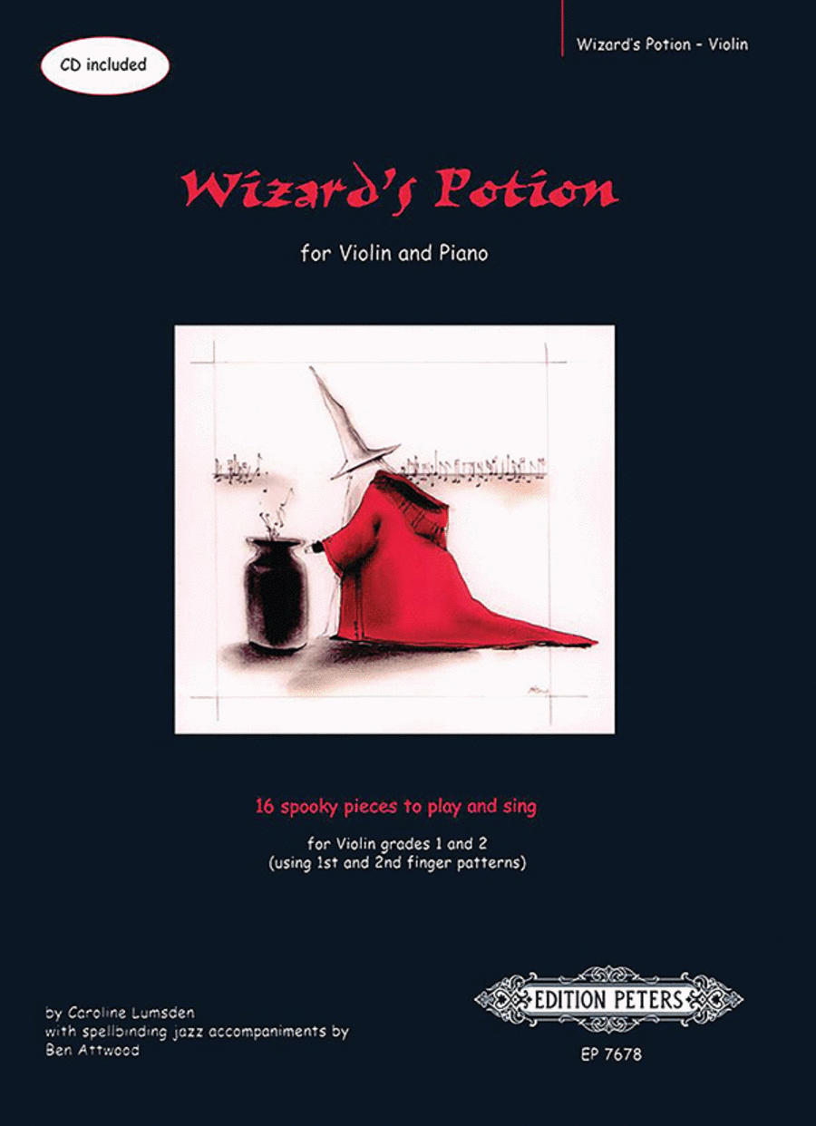 Wizard's Potion for Violin and Piano: 16 Spooky Pcs. to Play and Sing [incl. CD] Violin Solo scores gallery preview page 1