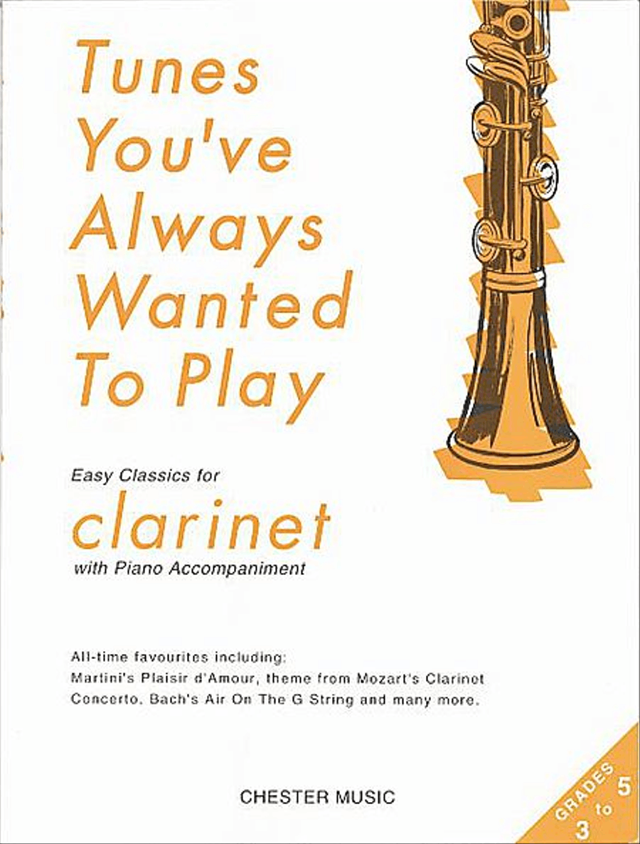 Tunes You've Always Wanted to Play: Clarinet Clarinet Solo scores gallery preview page 1