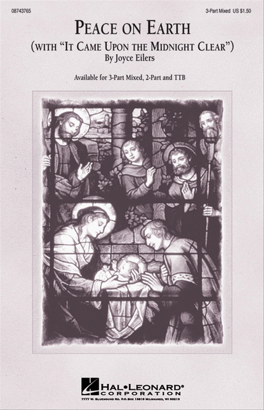Peace On Earth (with “It Came Upon a Midnight Clear”) 3-Part scores gallery preview page 1