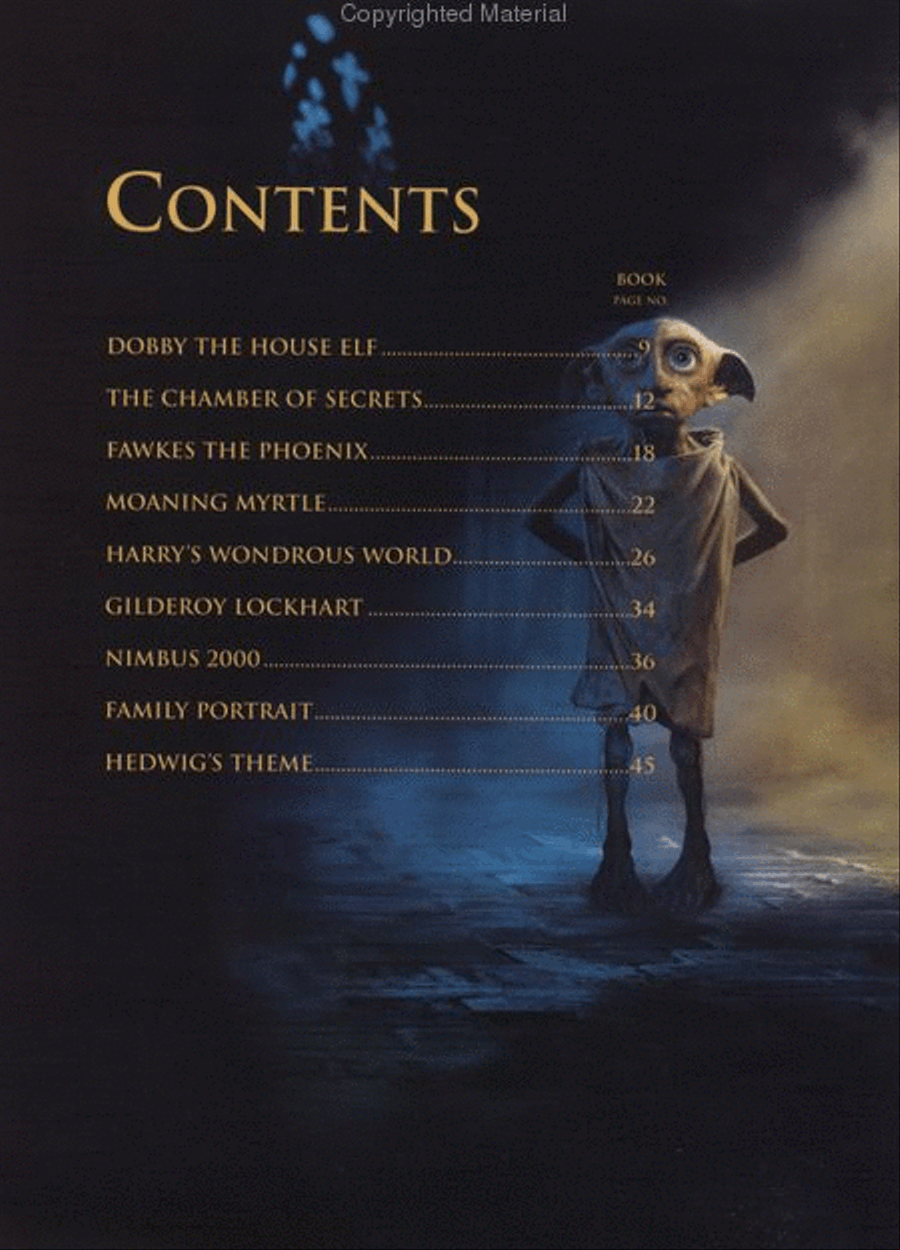 Harry Potter and the Chamber Of Secrets (Violin/Piano) Violin Solo scores gallery preview page 2