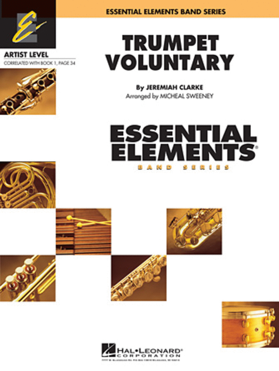 Trumpet Voluntary Trumpet Voluntary Concert Band scores gallery preview page 1